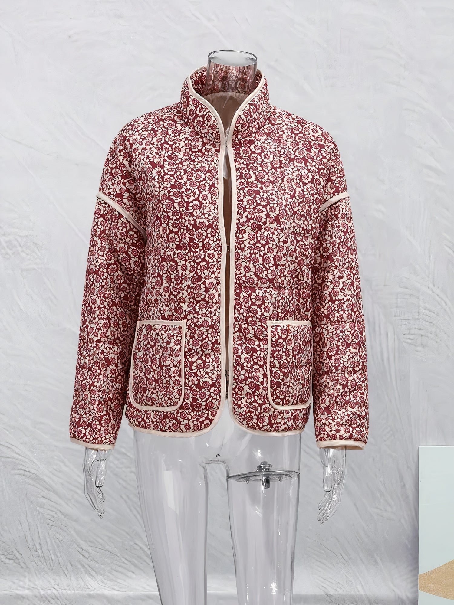 Damen Vintage Floral Jacke - Liv