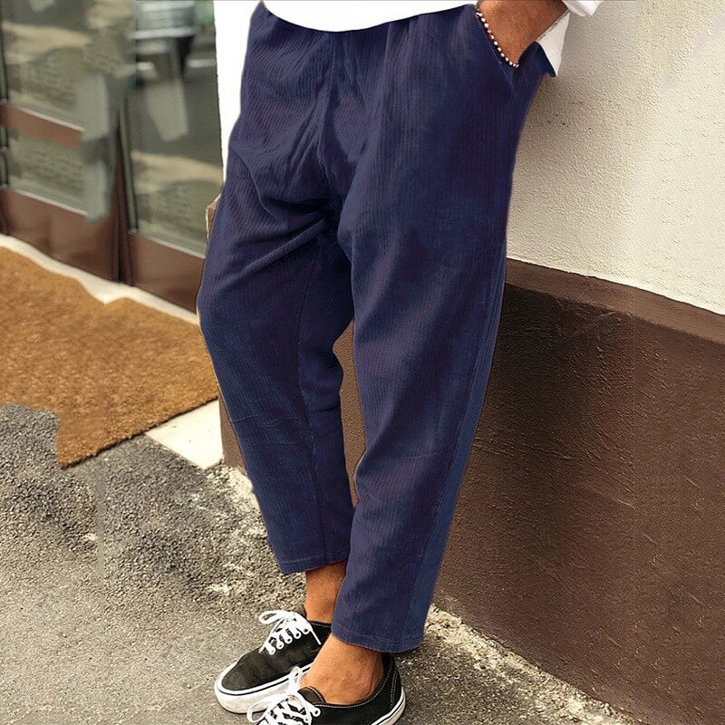 Manu - le pantalon en velours côtelé élégant et unique