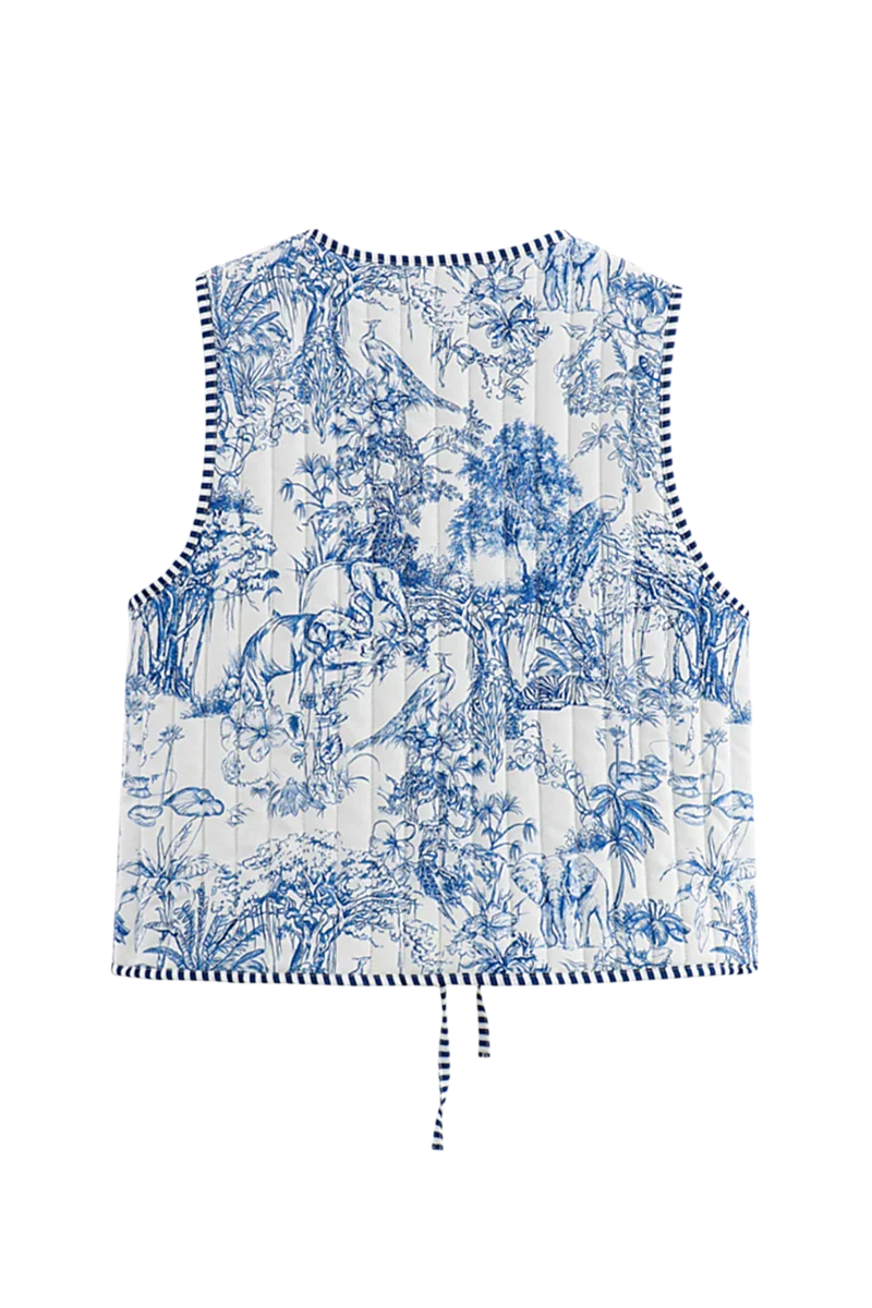 Babinia Blaue Weste