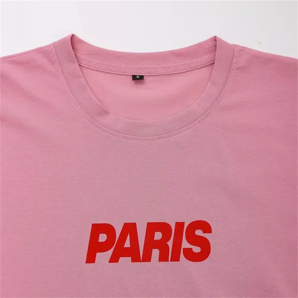 Bellachicha-Shirt mit kurzen Ärmeln - Paris Druck - Sommer