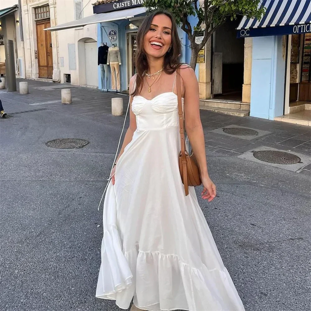 Bellachicha - Schlanke Passform - Lagenlook - Popeline-Schlaufen - Sommer