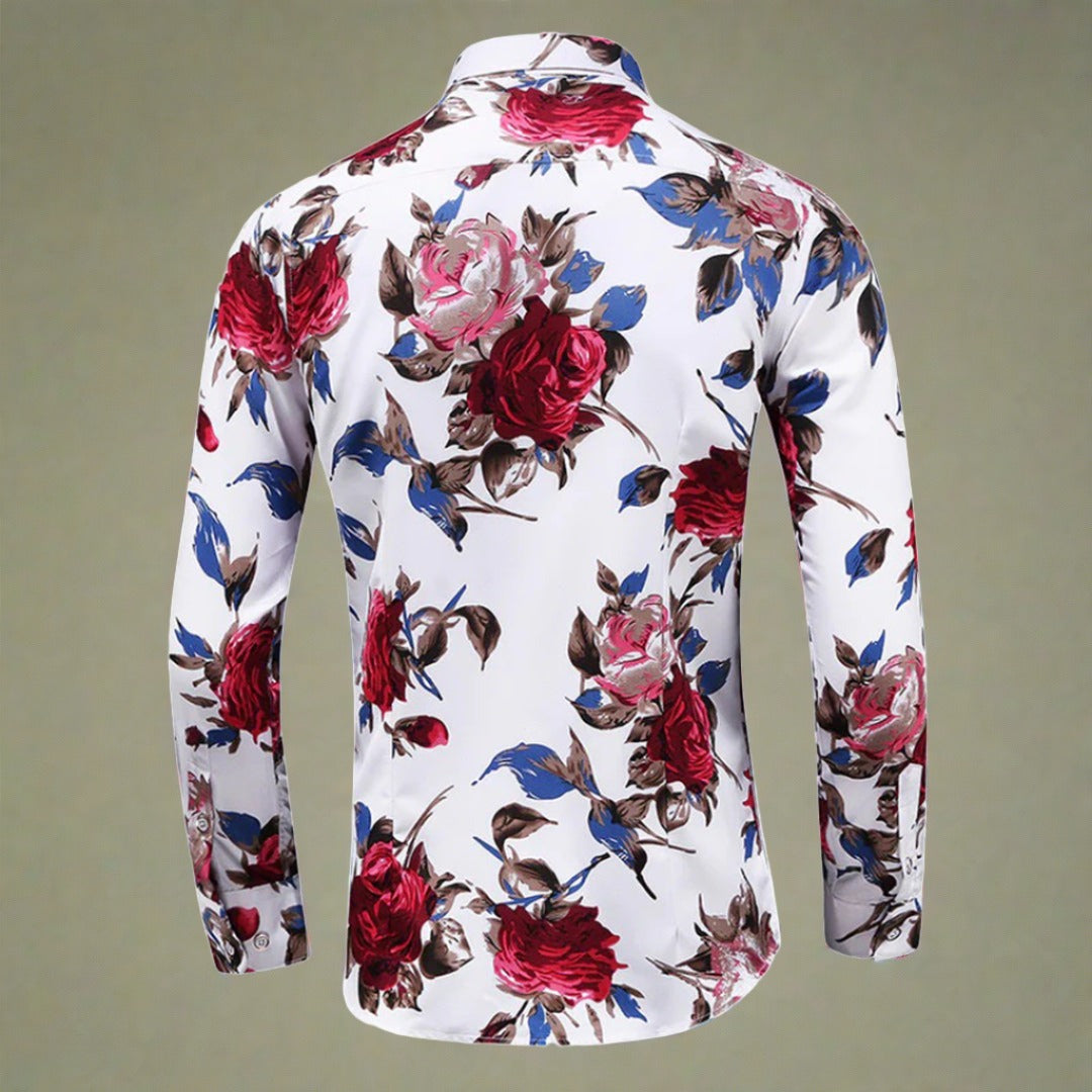 Arthur – La chemise fleurie pour homme