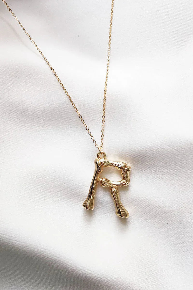 Collier avec lettres PT