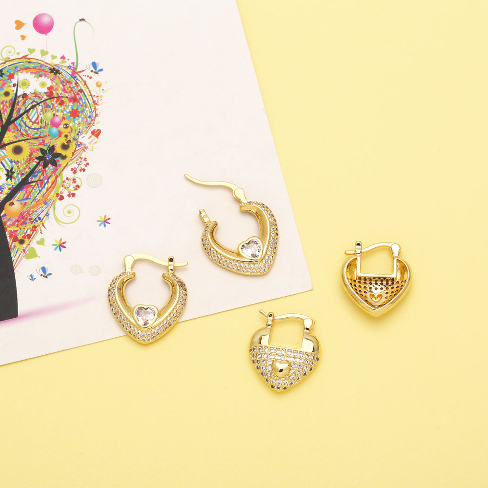 Micara - Heartful Orbs - boucles d'oreilles