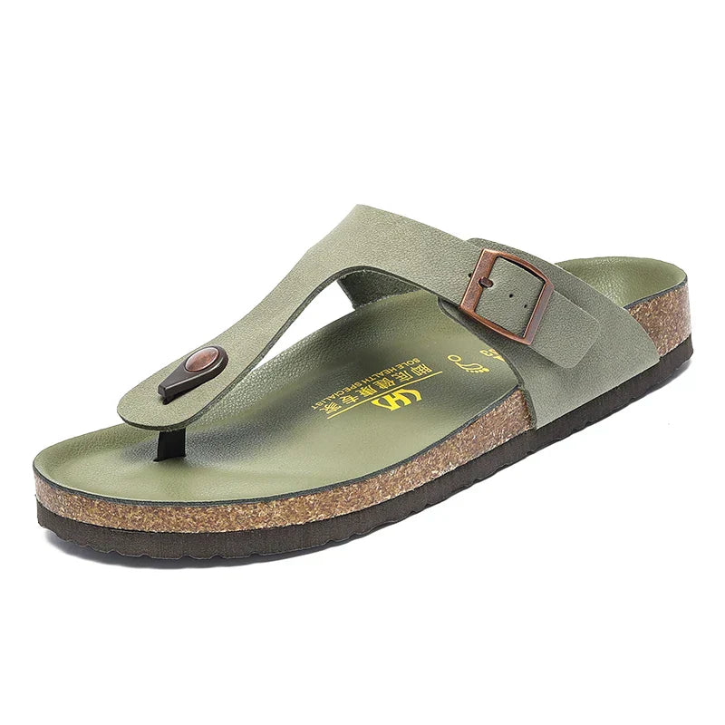 Amoin | Sandales en cuir luxueuses 