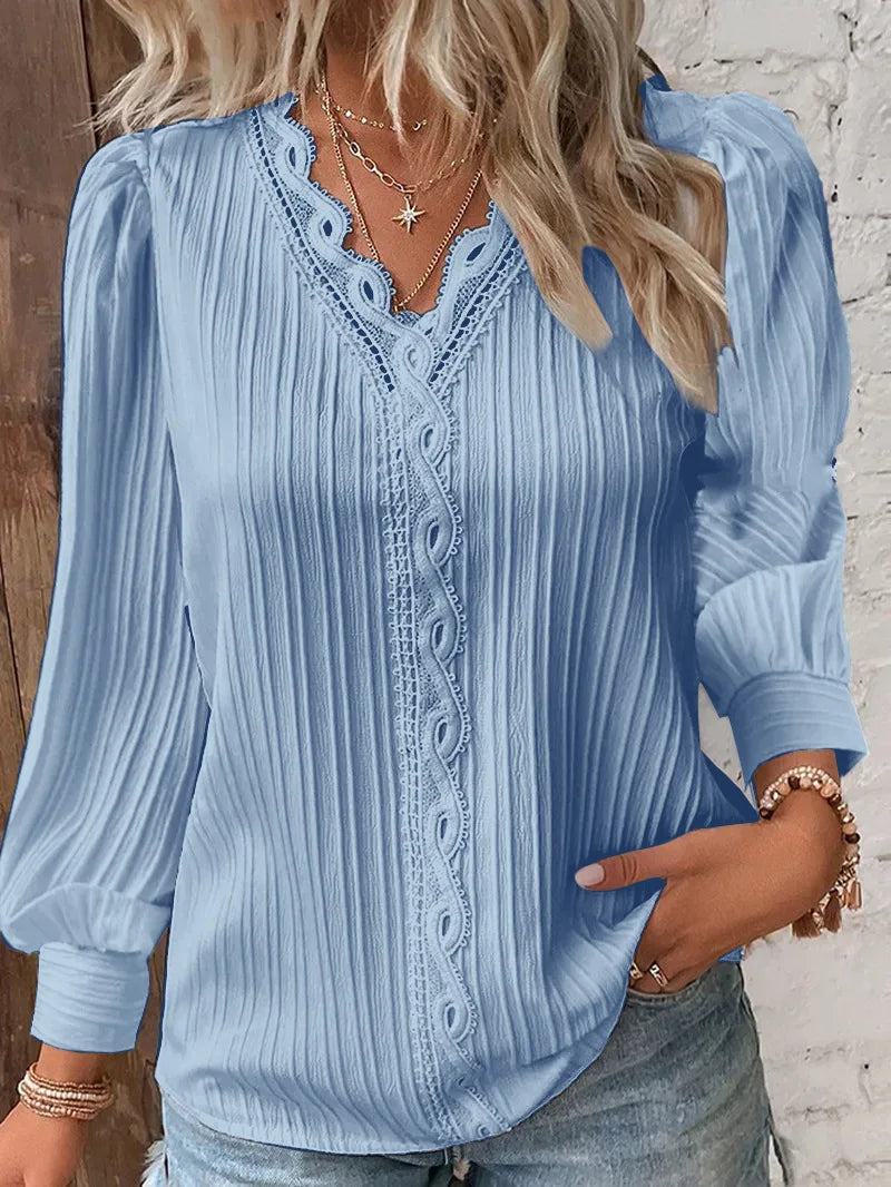 Bellachicha - Elegante Texturbluse