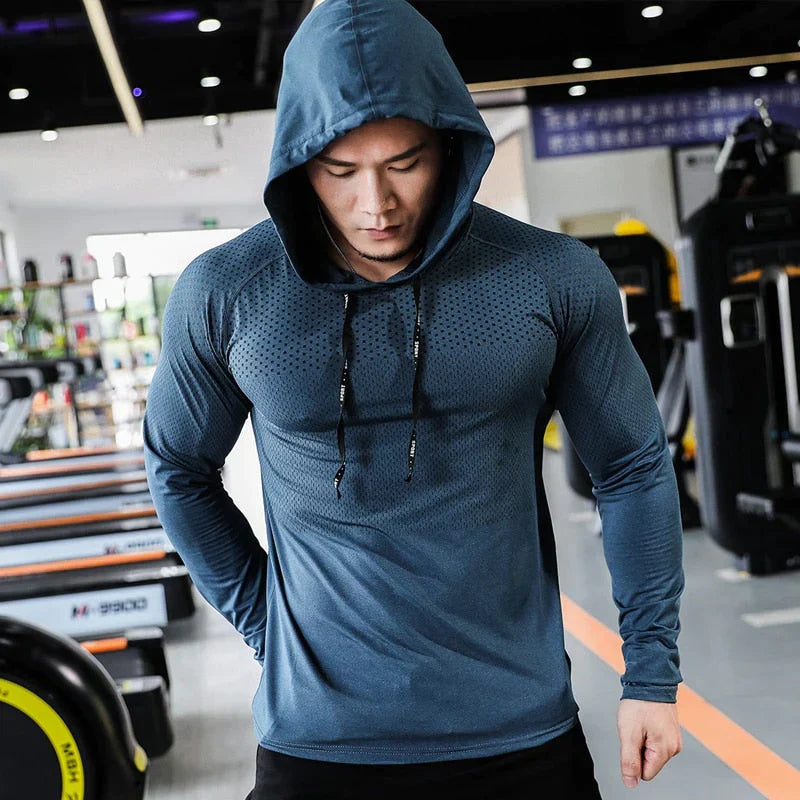 Gary – Sweat à capuche fitness pour homme