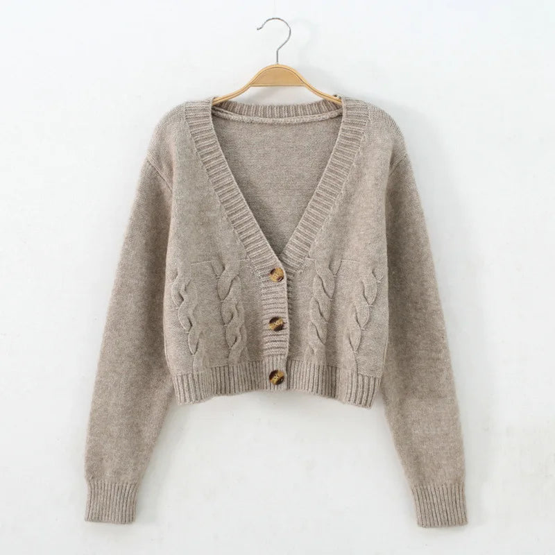 Cardigan col V Saoirse - coupe oversize