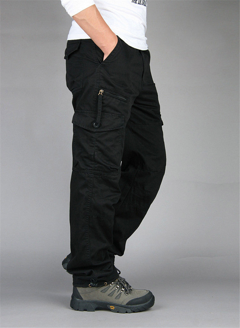 Emerson - Pantalon cargo ample