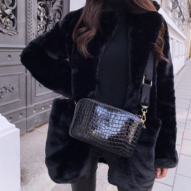 Yvanya | Veste en fausse fourrure pour l'hiver