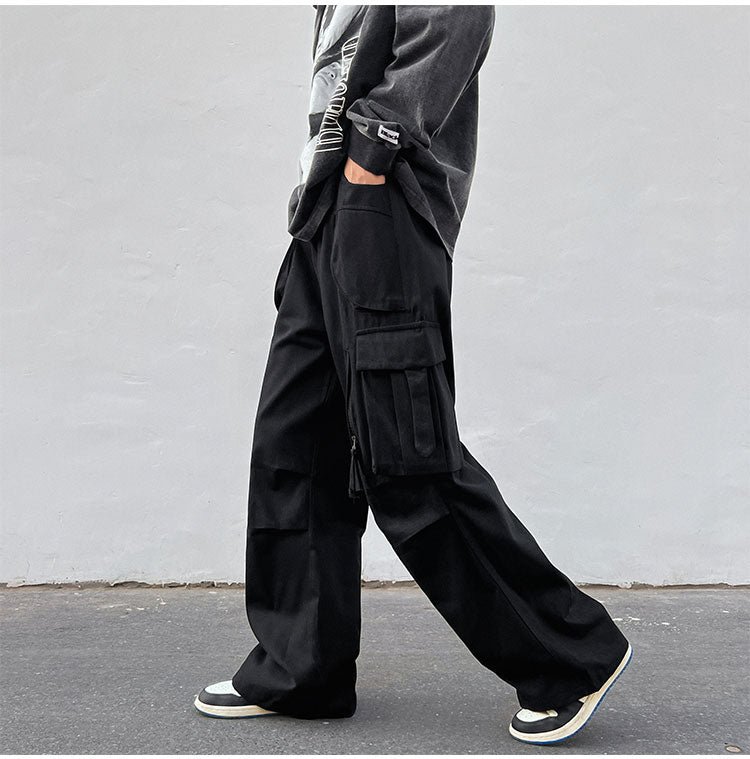 Harold - pantalon cargo vintage à jambes larges