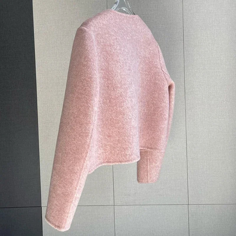 Joleena - Blazer épais d'automne - Longueur courte