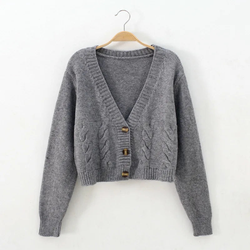 Cardigan col V Saoirse - coupe oversize