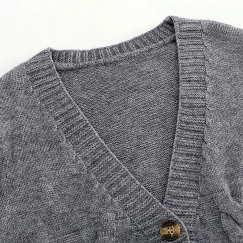 Cardigan col V Saoirse - coupe oversize