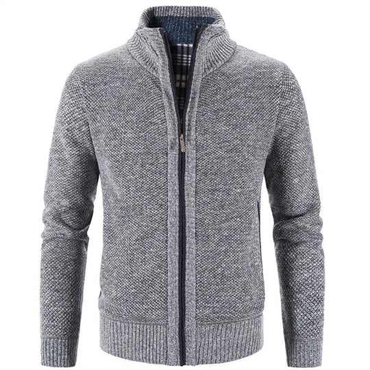 Enrich - veste en polaire de coton tricotée