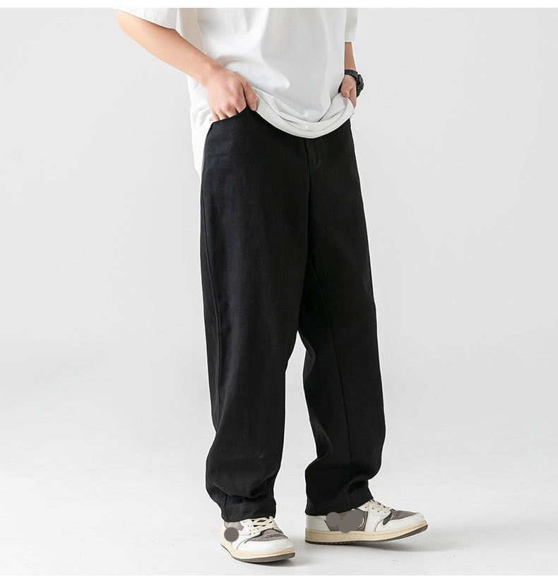 Clyde - pantalon large droit décontracté