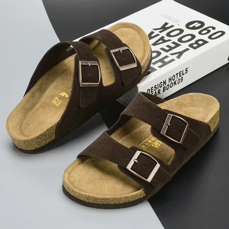 Amoin | Sandales en cuir luxueuses 