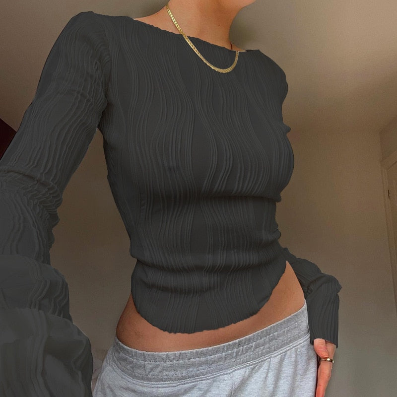 Denvor™ | Stylische Langarm-Tops für Damen