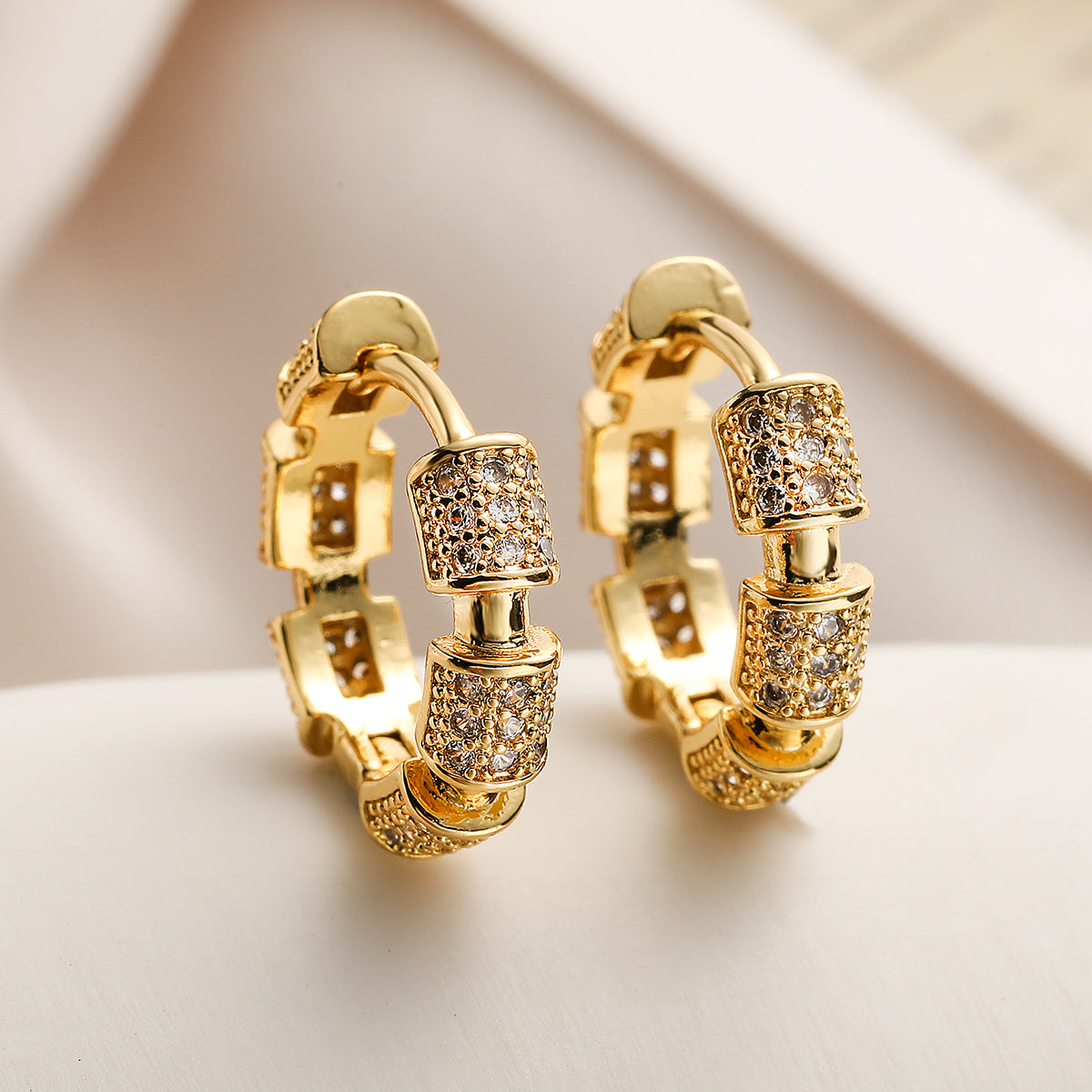 Micara - Duo Glitzy - boucles d'oreilles