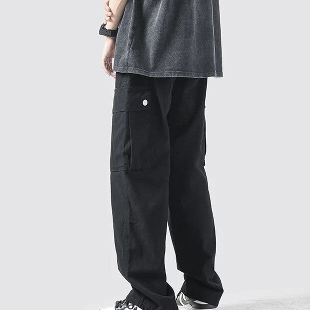 Brandon - pantalon large à grandes poches