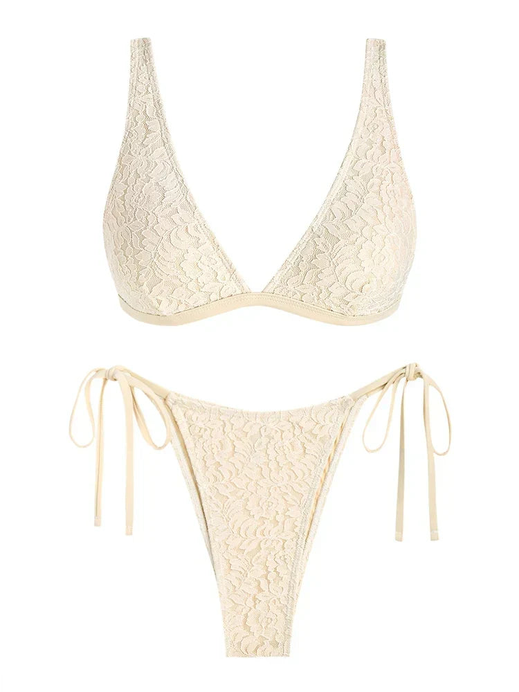 Bellachicha Bikini - Spitze überlagert - gepolstert - Sommer