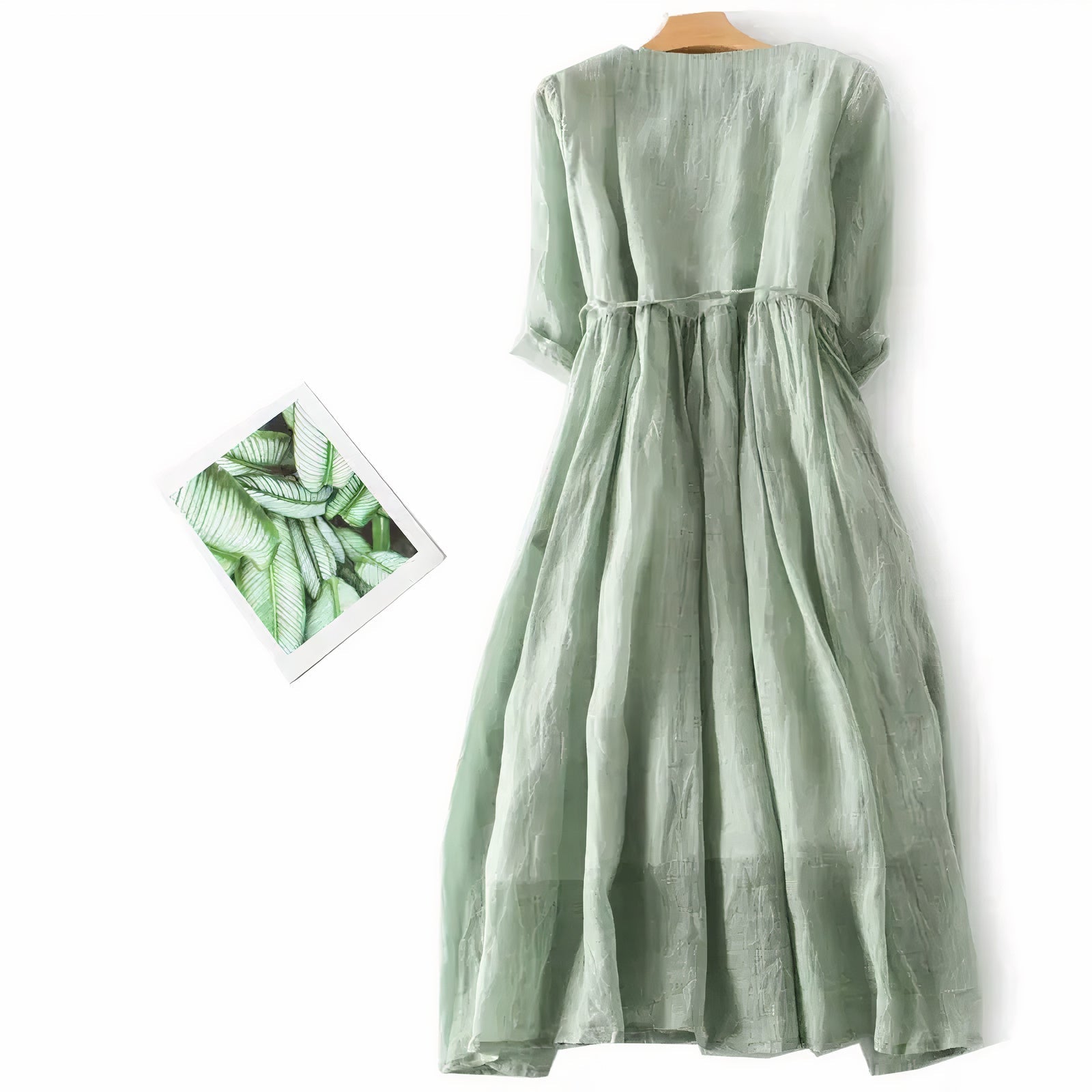 Muriel - Elegantes Leinenkleid