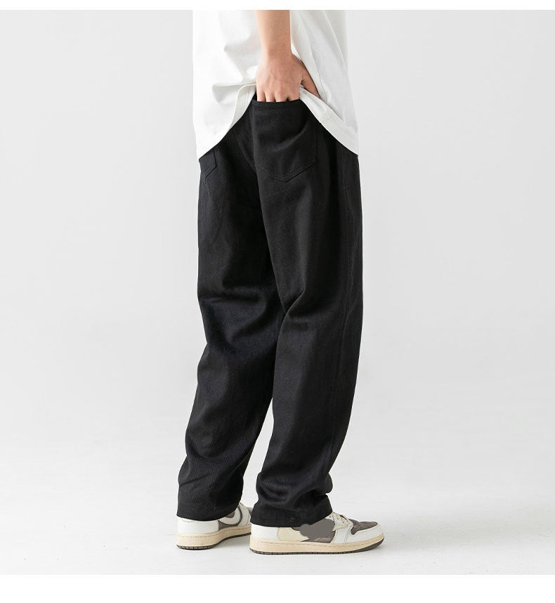 Clyde - pantalon large droit décontracté