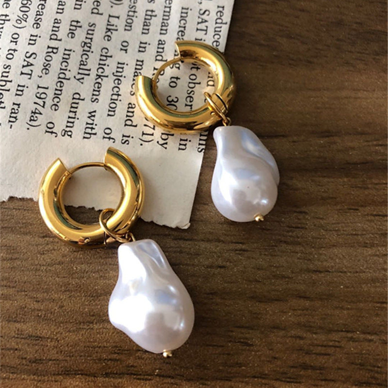 Micara - Boucles d'oreilles baroques