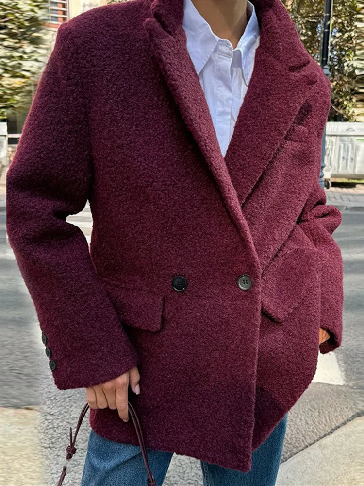 Sophia - Blazer élégant en laine 