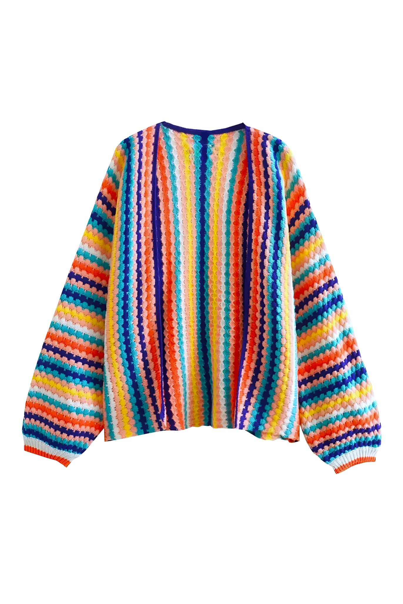 Regenbogen-Cardigan