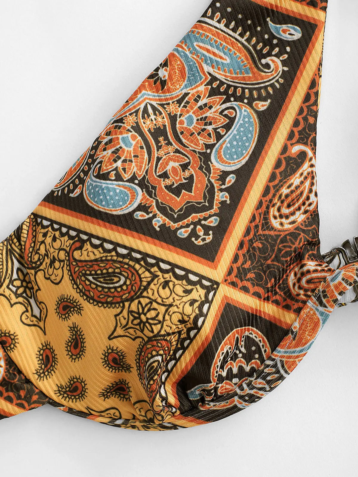 Bellachicha - Knöchel-Schulter - Gerippt - Paisley Druck - Sommer