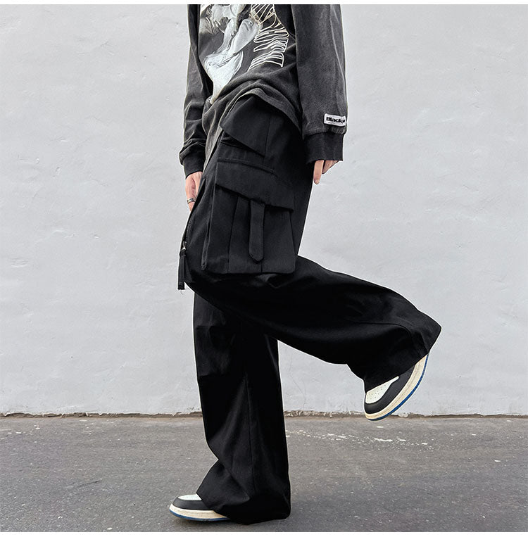 Harold - pantalon cargo vintage à jambes larges