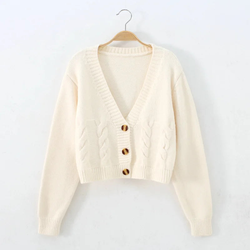 Cardigan col V Saoirse - coupe oversize