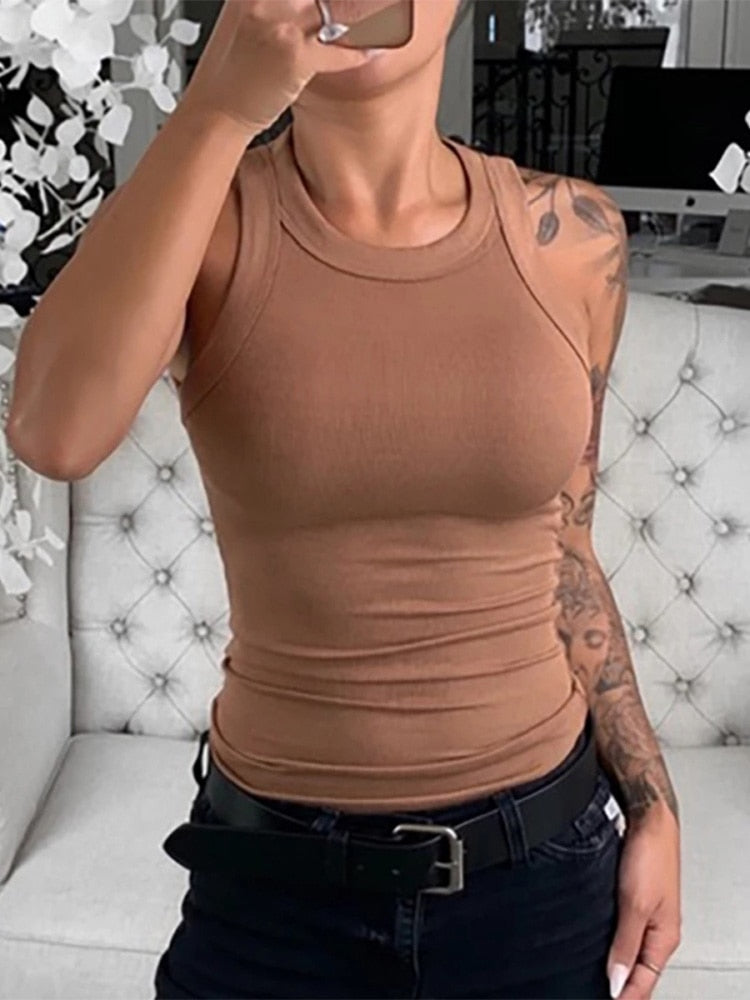 Bellachicha Klassisches Körpergefühl | Damen Ripp-Tanktop