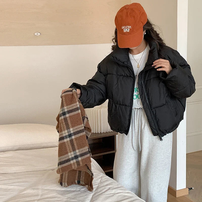 Althéa | Doudoune courte en coton pour femme pour l'automne et l'hiver 