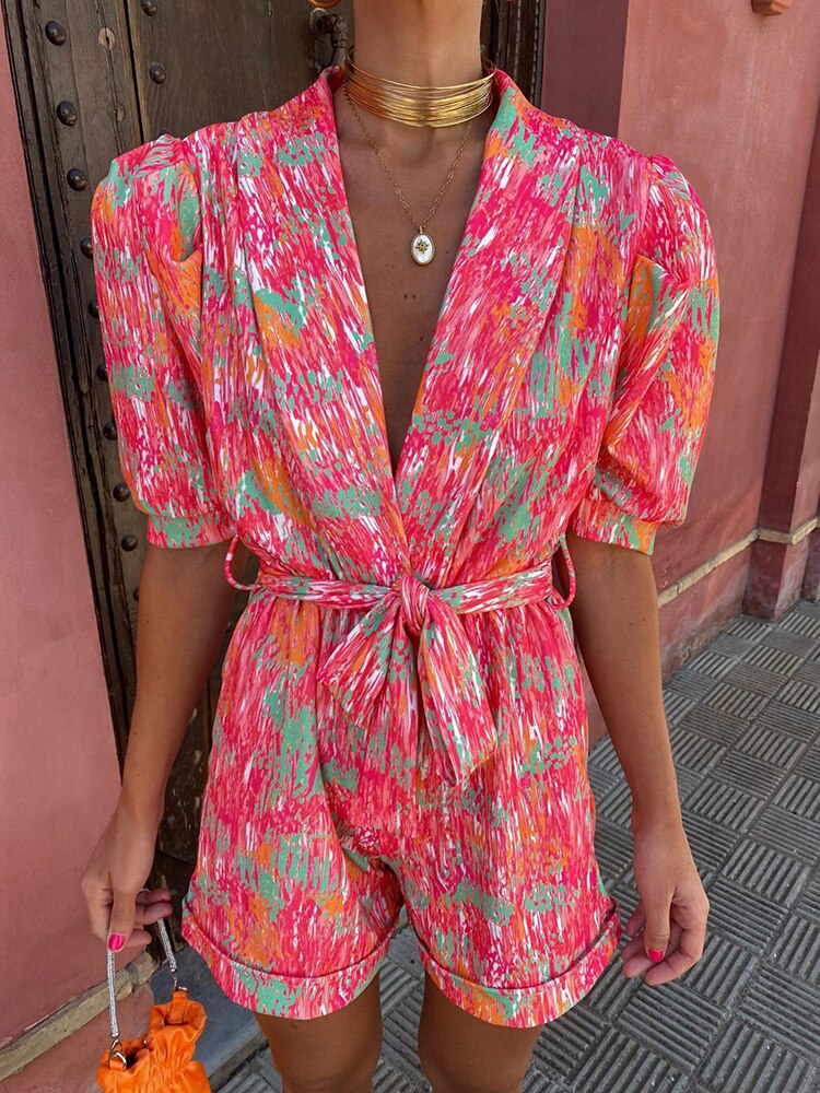 Danielle | Farberreicher mode Jumpsuit