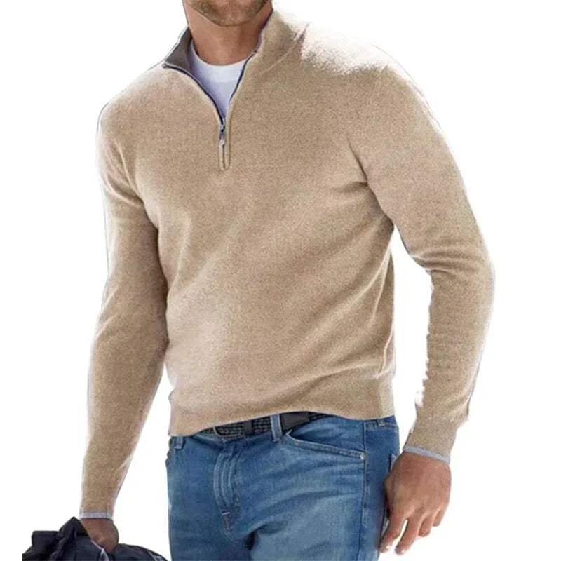 Robert – pull zippé élégant pour homme
