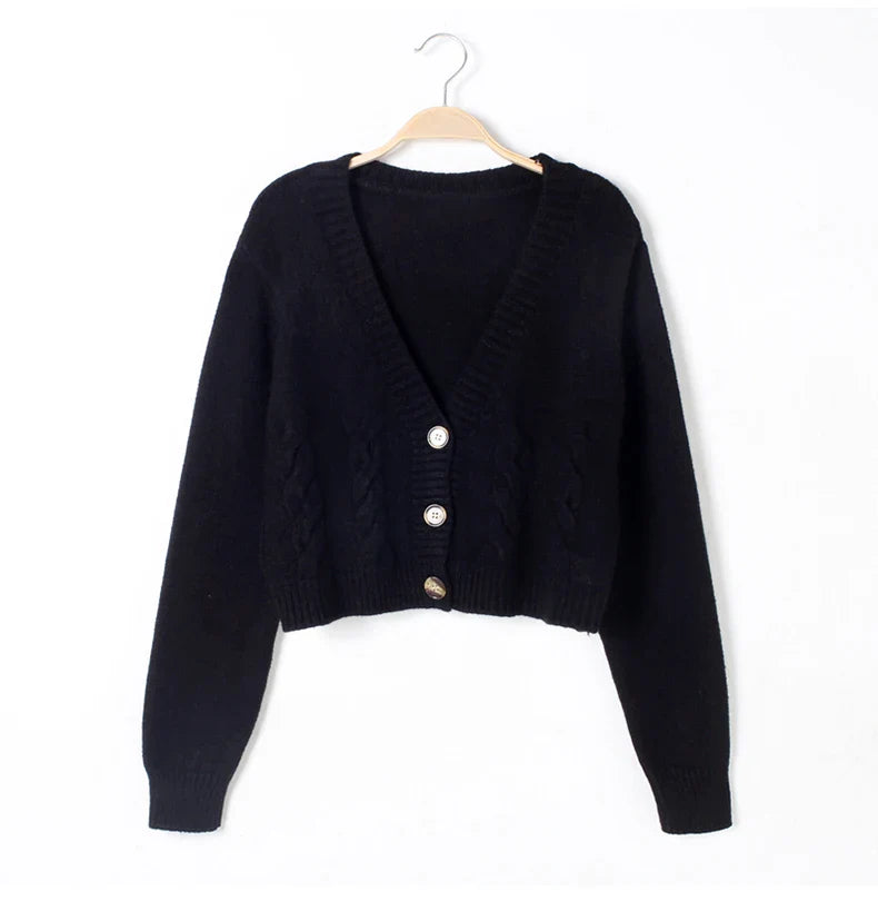 Cardigan col V Saoirse - coupe oversize