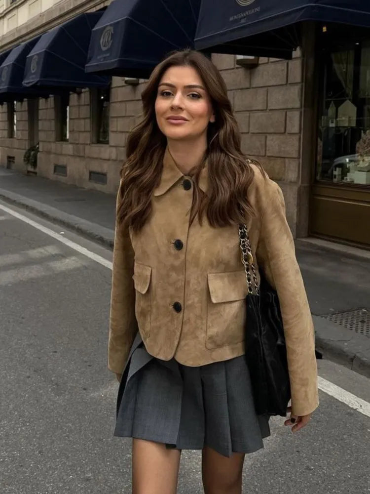 Kristabelle - Veste vintage - Tenue d'automne