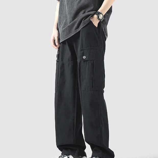 Brandon - pantalon large à grandes poches