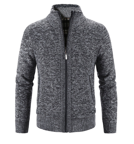 Enrich - veste en polaire de coton tricotée