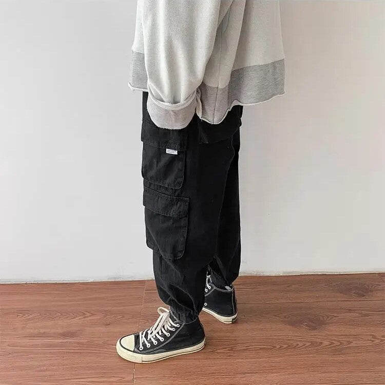 Graham - Pantalon baggy multi-poches