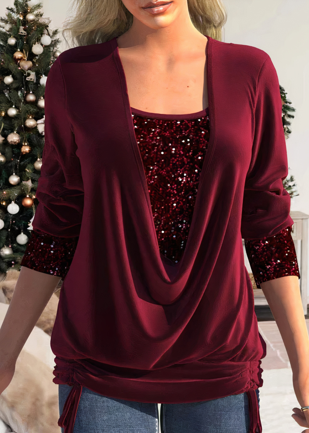 Bellachicha | Der Glamour 2024: Raffinesse glitzernder Blusen