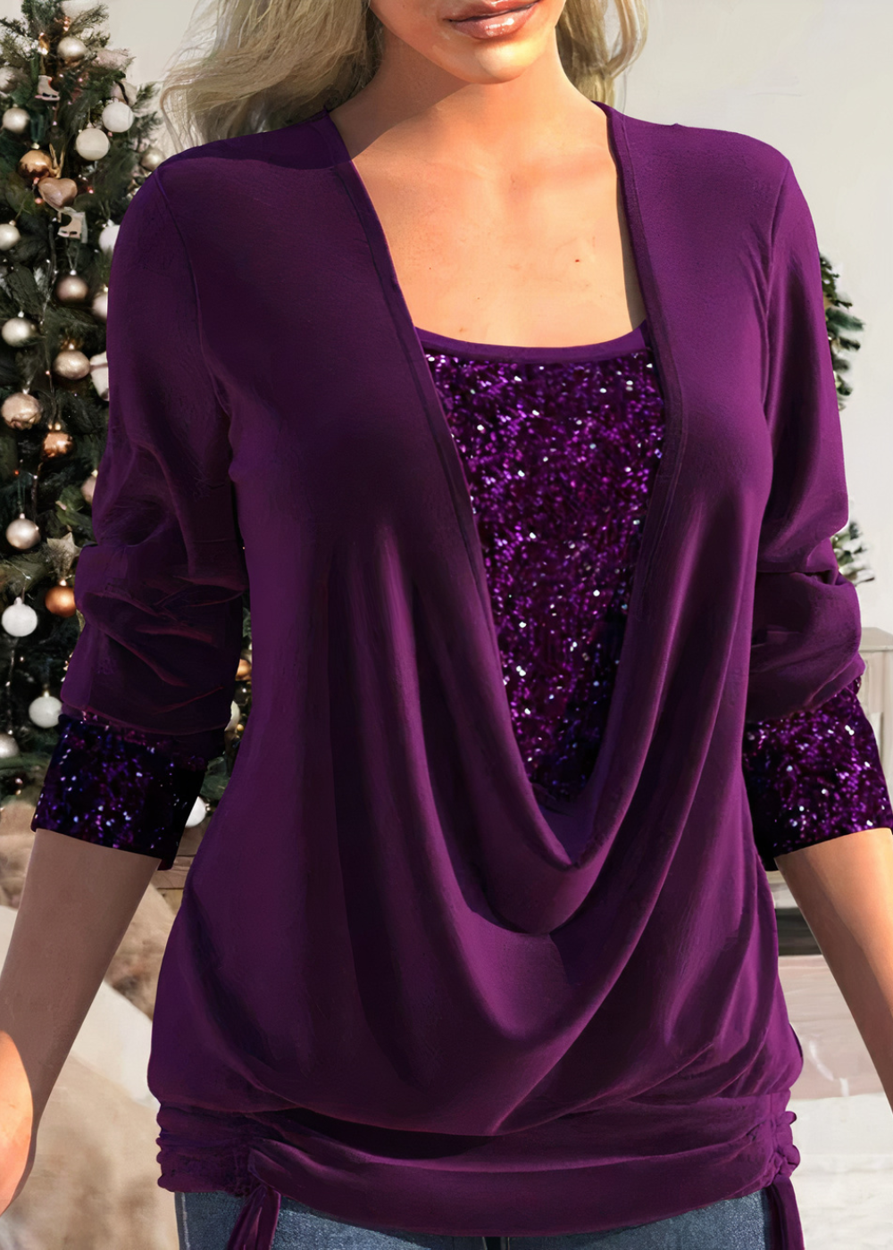 Bellachicha | Der Glamour 2024: Raffinesse glitzernder Blusen
