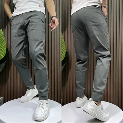 Bolo – pantalon cargo pour homme très extensible et à poches multiples