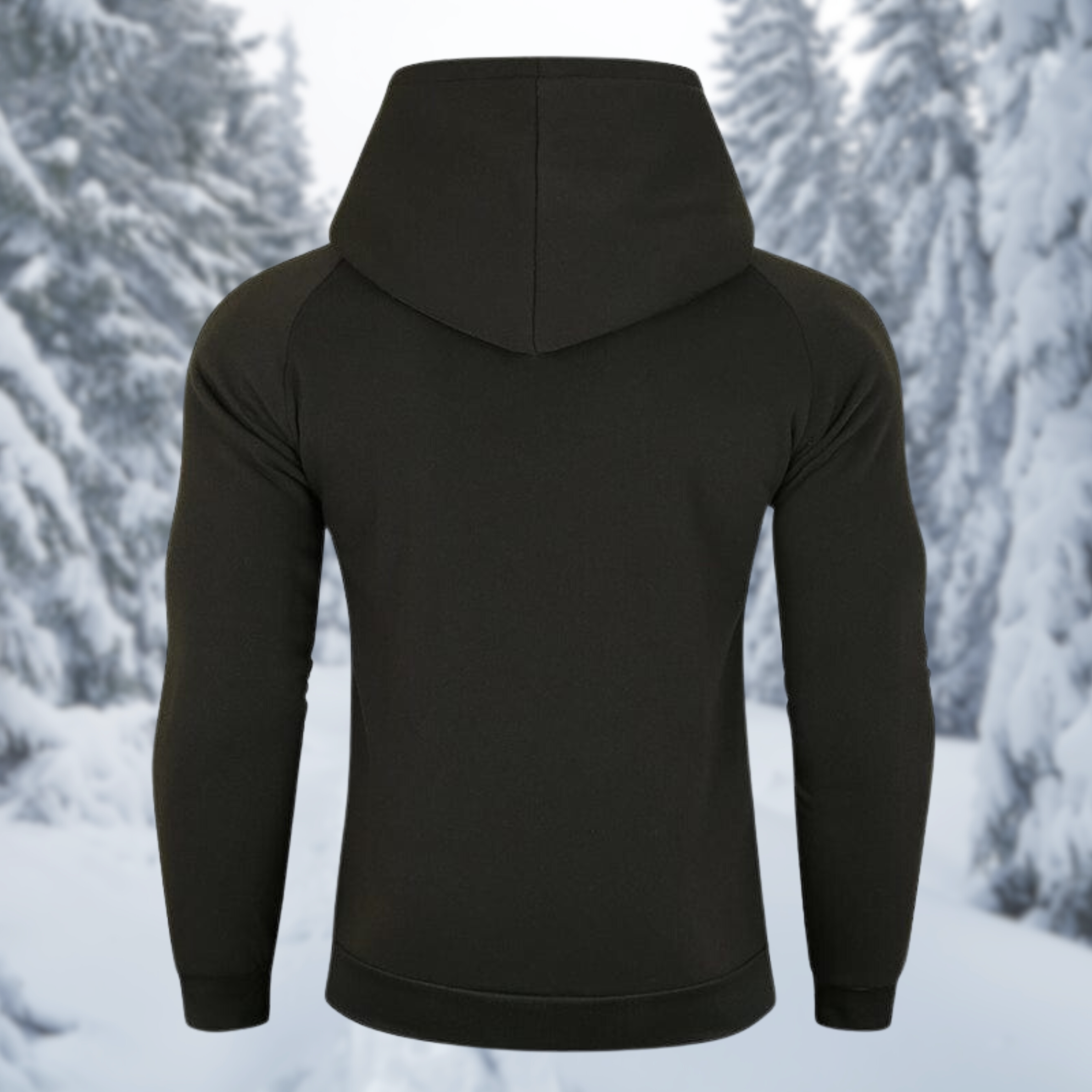 Vito - Sweat à capuche polaire zippé pour homme