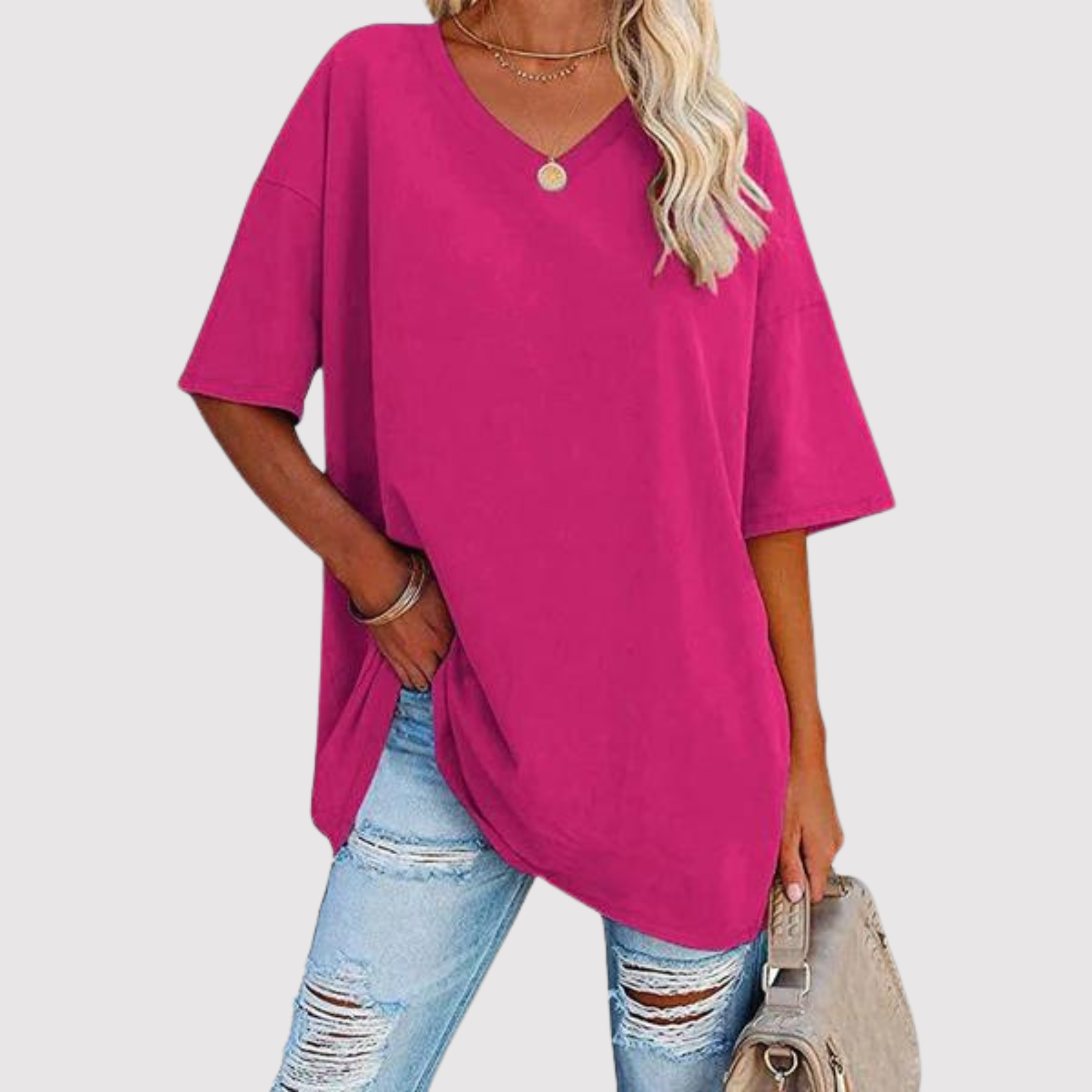 Bellachicha - T-Shirt mit V-Ausschnitt