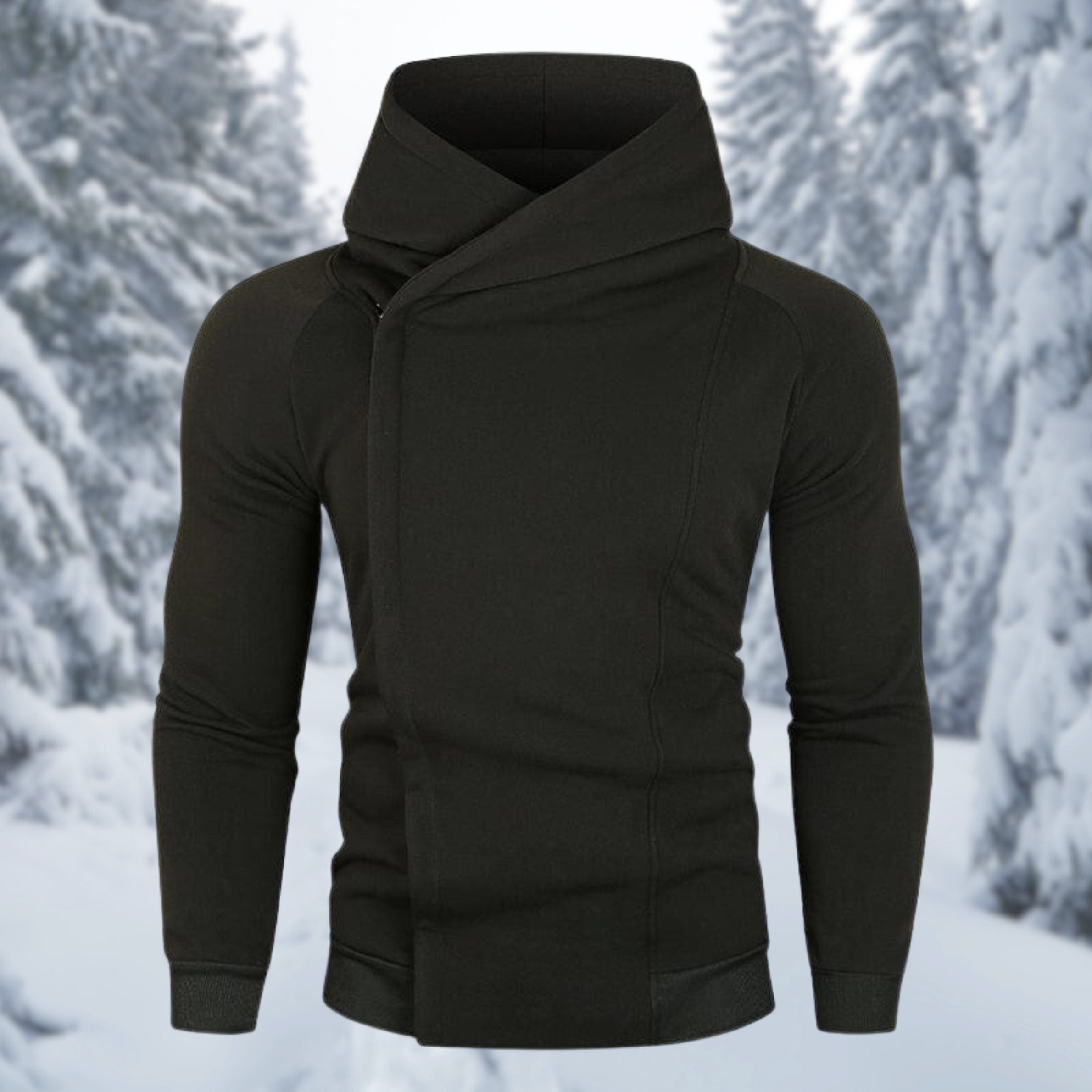 Vito - Sweat à capuche polaire zippé pour homme