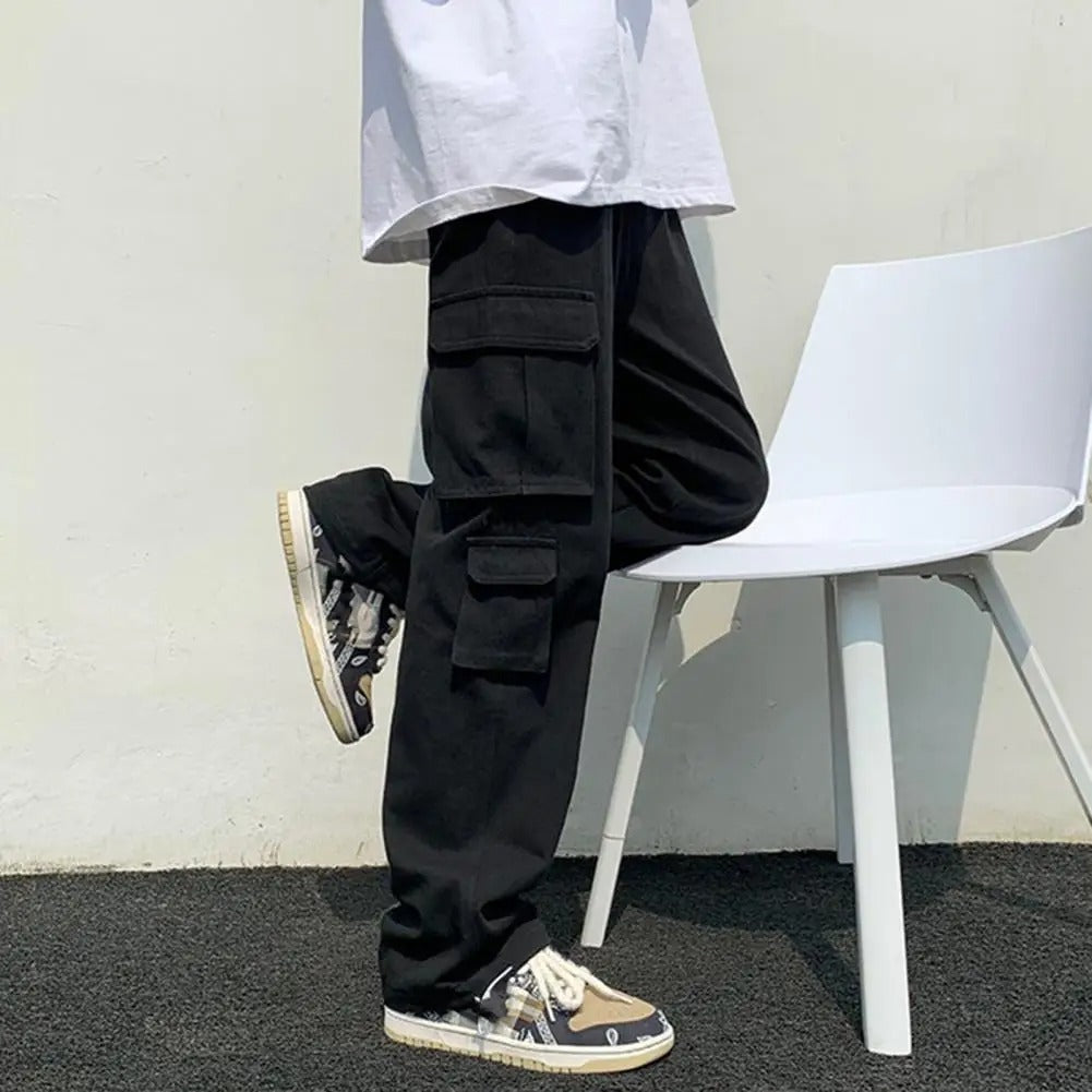 Alden - Pantalon baggy multi-poches