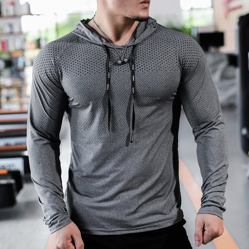 Gary – Sweat à capuche fitness pour homme